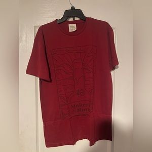 Makers Mark Limited Red Bourbon Canvas T-Shirt